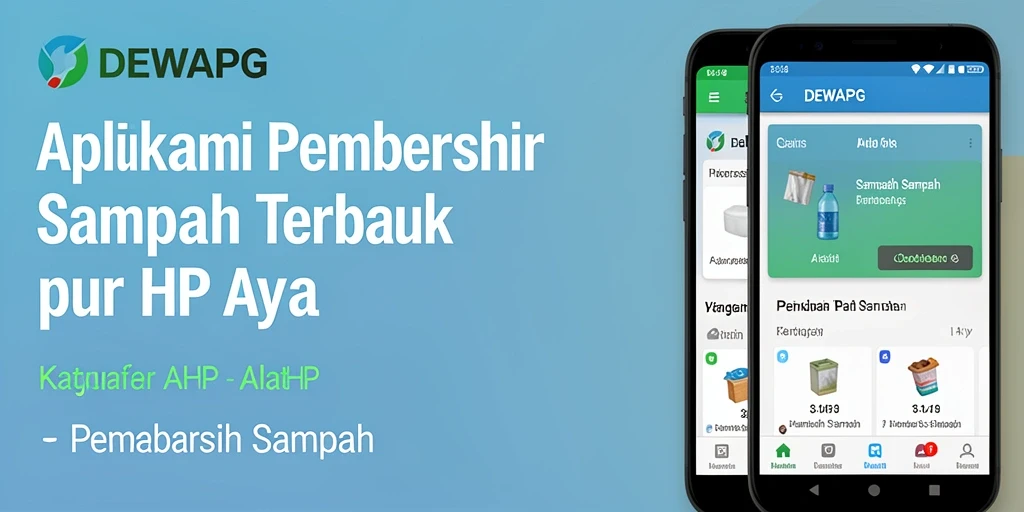 Tampilan antarmuka DEWAPG yang sederhana dan intuitif.